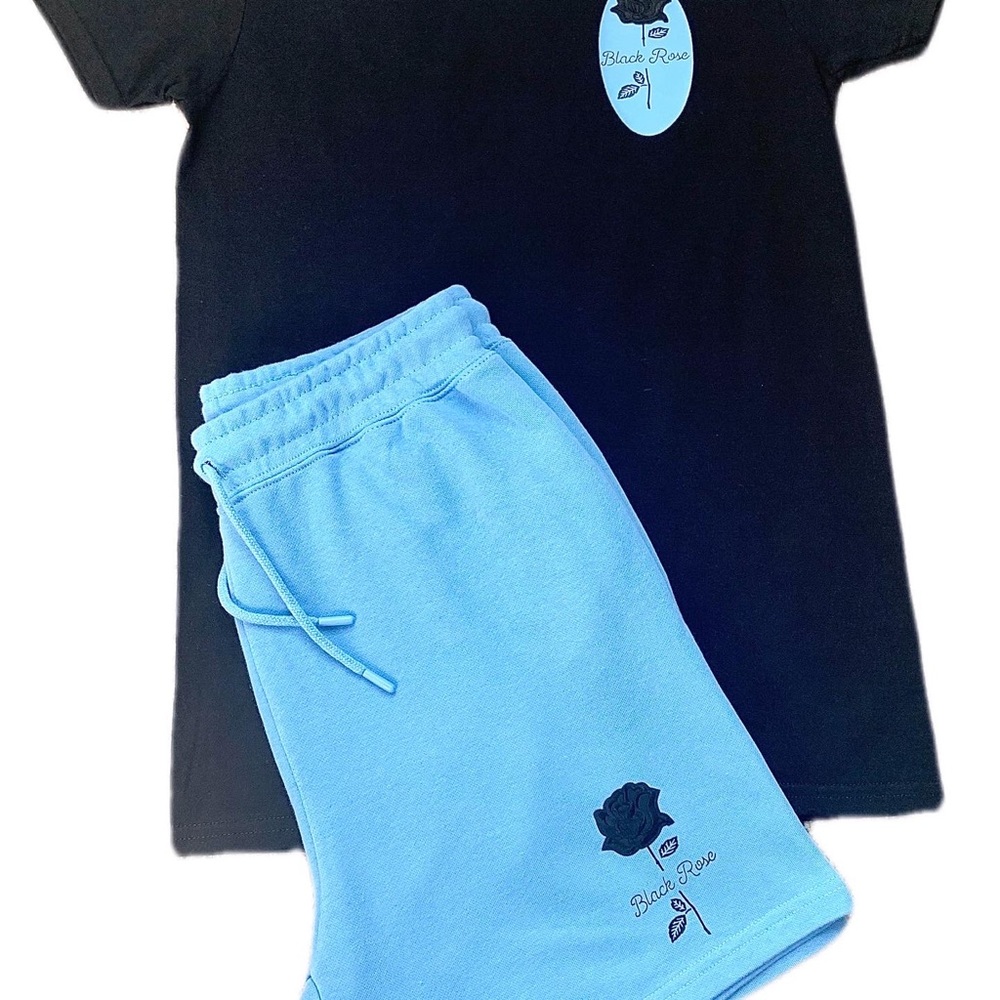 Black Rose Short Set